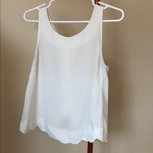 Scalloped Hem Tank Top